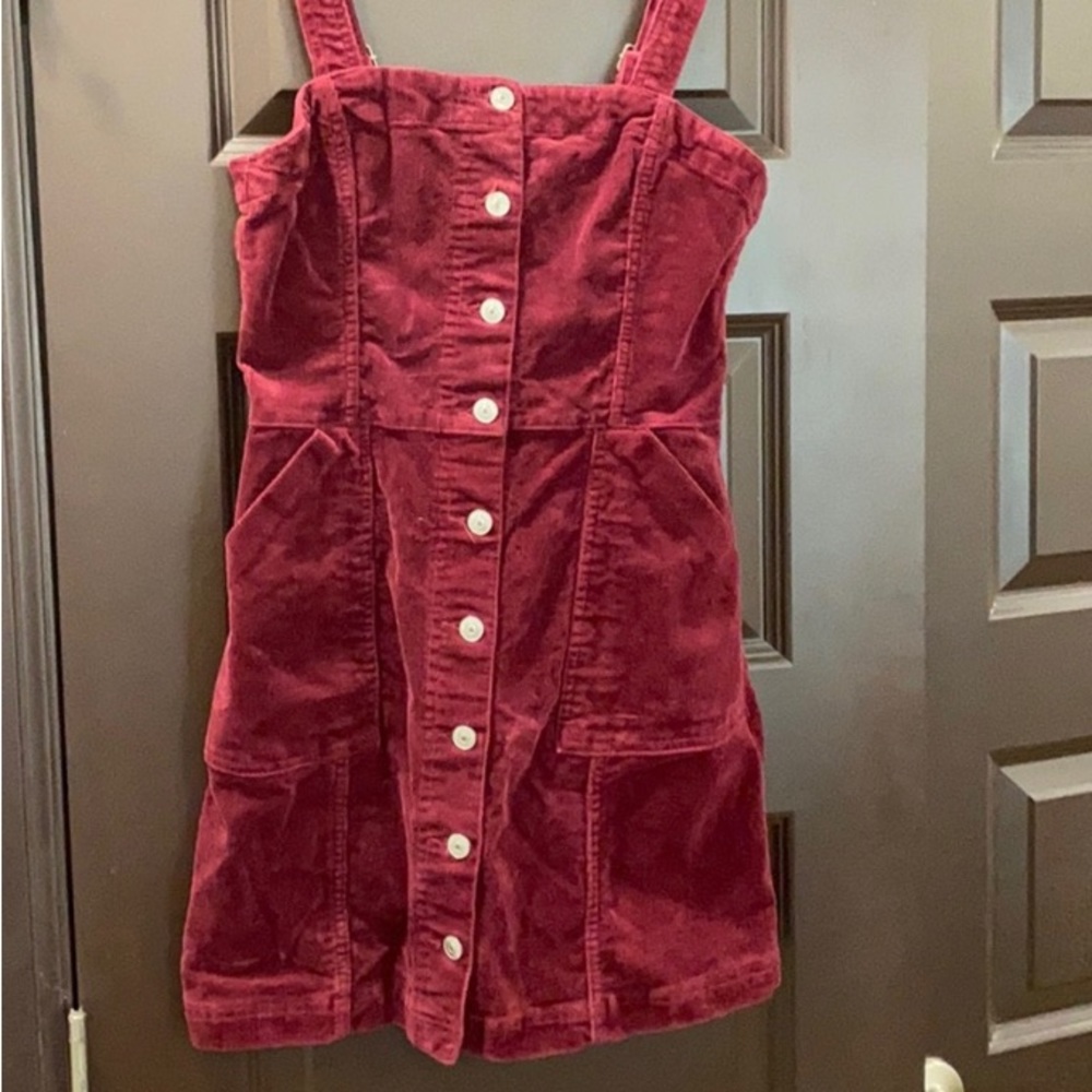 Maroon Dress